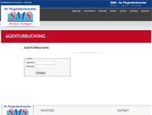 Tablet Screenshot of buchung.flughafentransfer.at