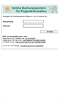 Mobile Screenshot of login.flughafentransfer.net
